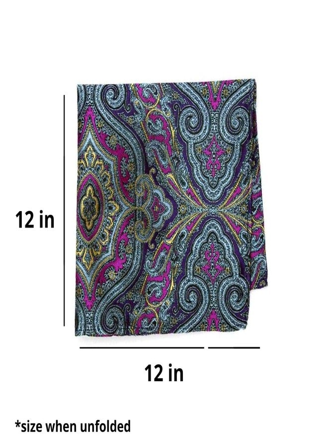 tiemart Regent Morris Neckwear (Purple Institute Paisley) - Image 2